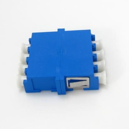 LC UPC Quad Fiber Optic Adapter 4 Cores Singlemode without Flange