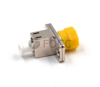 LC-FC Metal Hybrid Fiber Optic Adapter