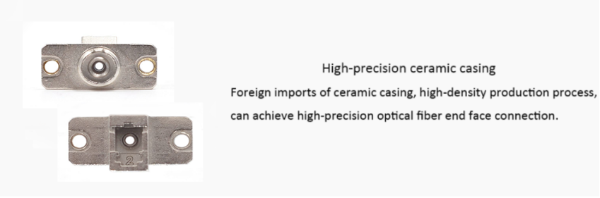 LC-FC Metal Hybrid Fiber Optic Adapter-7