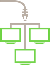 Belkin SFP+ 10GBase Passive Twinaxial Cable, 1 meter - Diagram