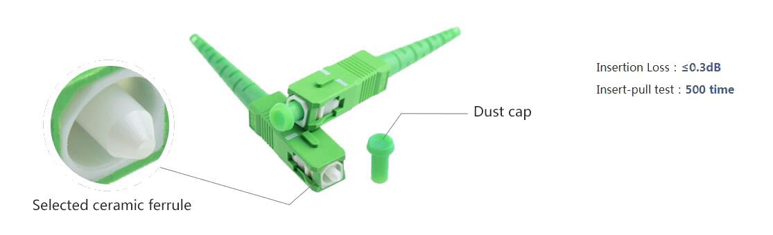 Fiber Optic Sc Apc Connector