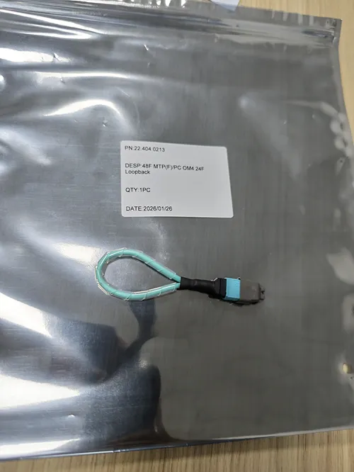 48F MTP Female PC OM4 24F Loopback Cable best