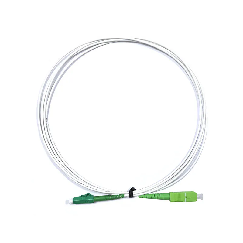 Armored Simplex Fiber Patch Cord LC/APC To SC/APC, 2.5m, 2.0mm – Secure Cabinet & Equipment Interconnection