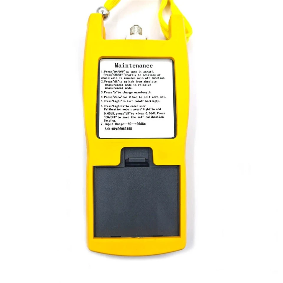 Portable Optical Power Meter