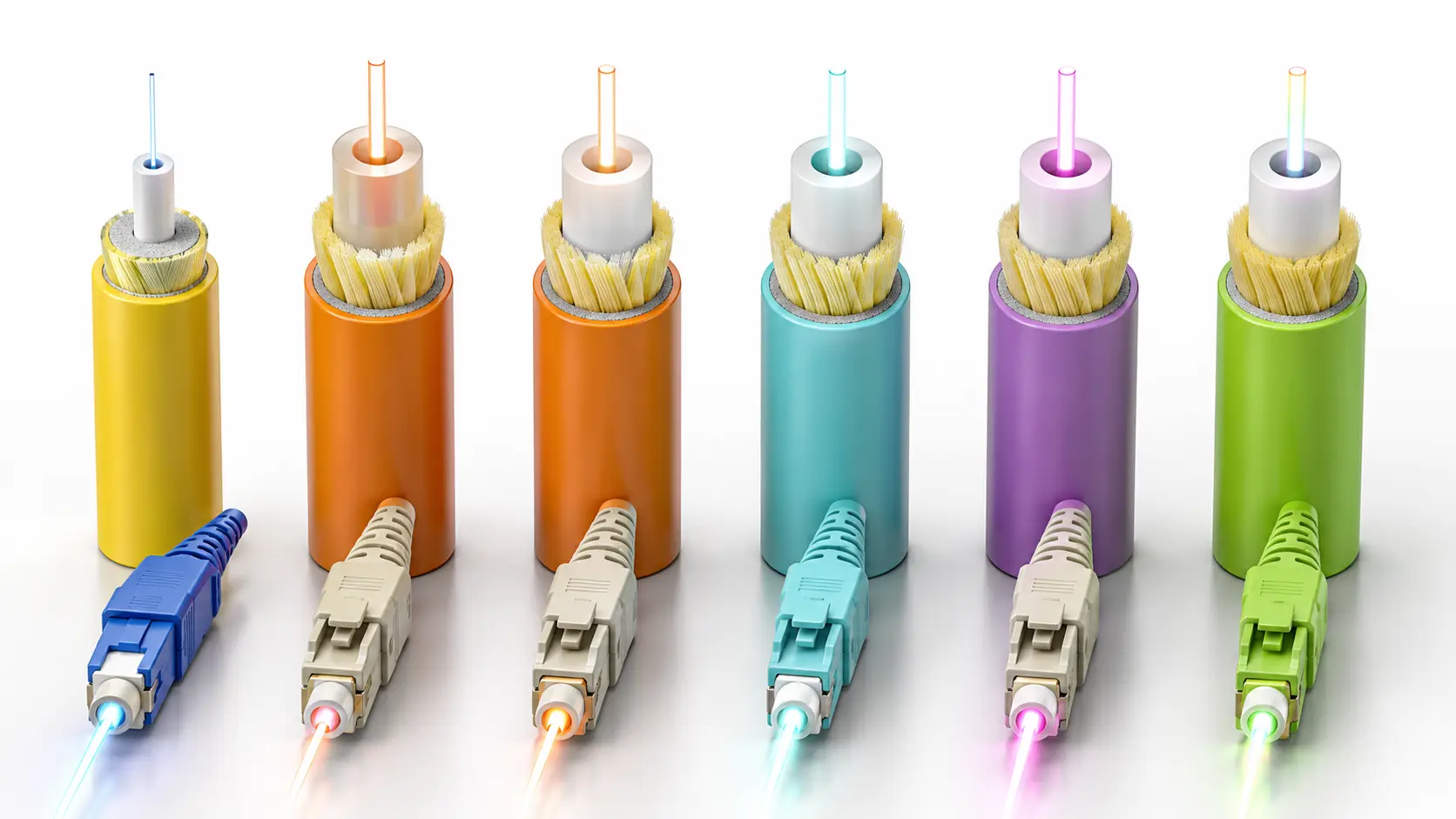 OS2 vs OM1-OM5 Fiber: Speed, Distance & Uses
