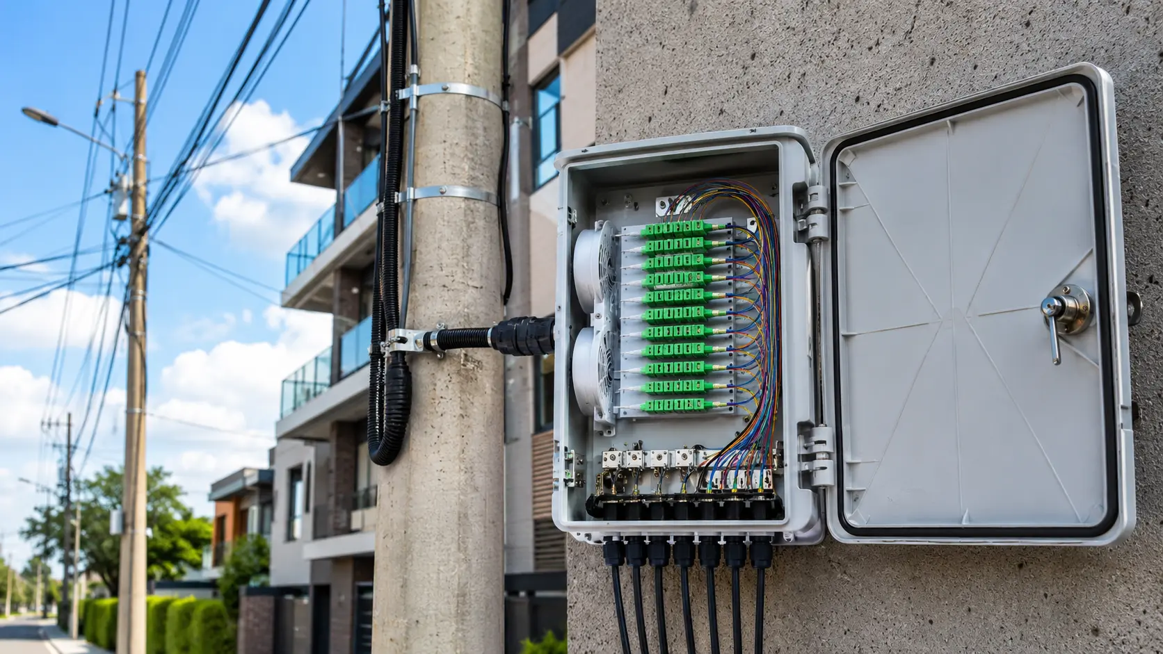 Outdoor Fiber Distribution Box: FTTH Selection Guide