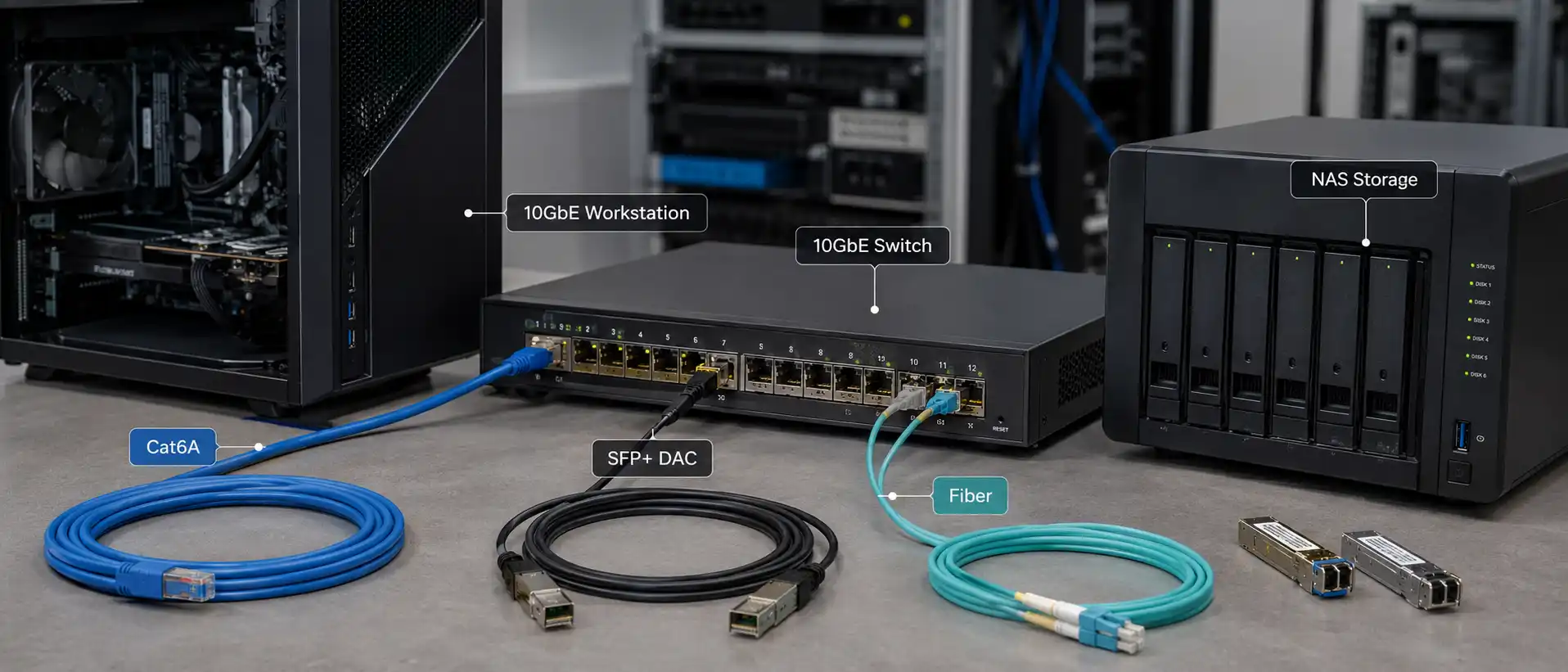 10GbE Network Setup: Hardware, Cabling & Speed Tests