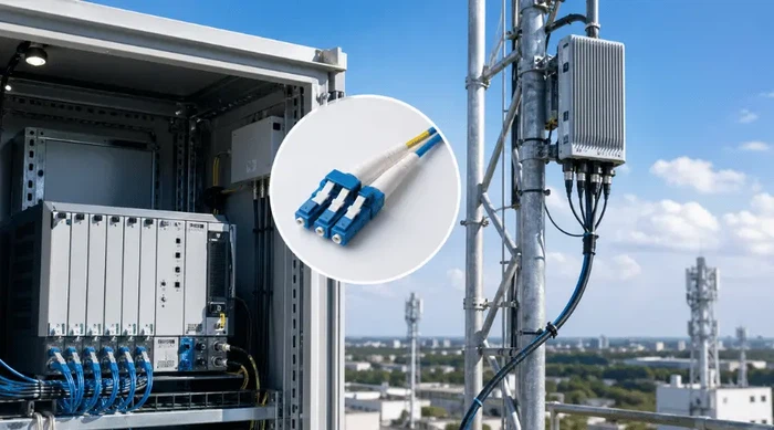 CPRI cable connecting BBU and RRU in a mobile base station fronthaul network CPRI cable connecting BBU and RRU in a mobile base station fronthaul network