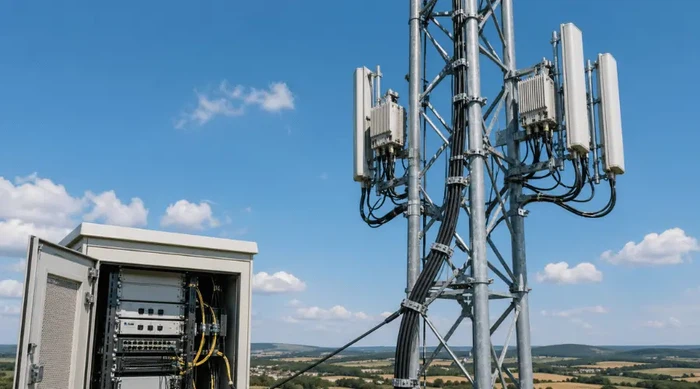 FTTA deployment using CPRI cable between base station and remote radio unit FTTA deployment using CPRI cable between base station and remote radio unit