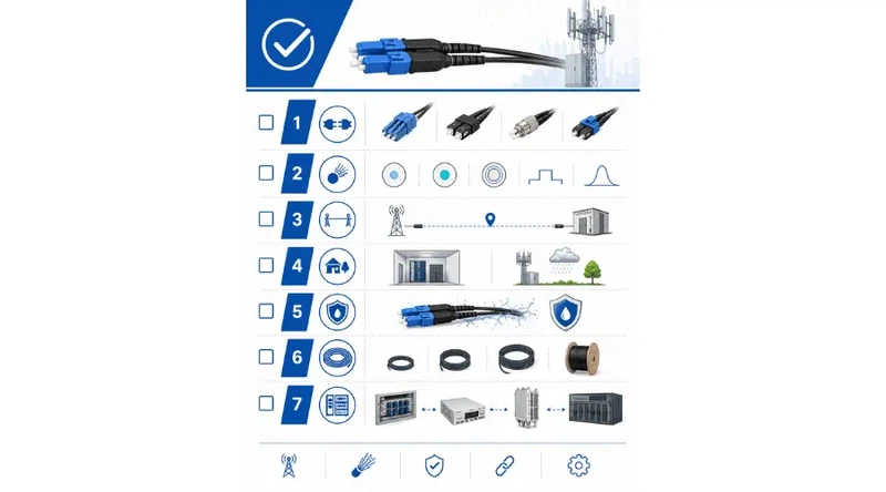 CPRI cable selection checklist for telecom fronthaul applications CPRI cable selection checklist for telecom fronthaul applications