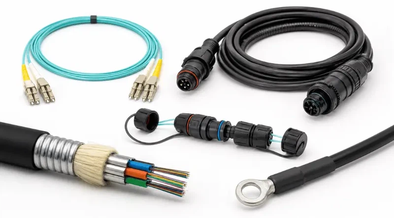 Custom CPRI cable assemblies for FTTA tower and base station projects Custom CPRI cable assemblies for FTTA tower and base station projects