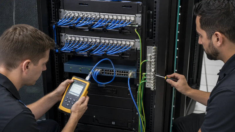 Proper shielded Cat6a grounding and testing Proper shielded Cat6a grounding and testing
