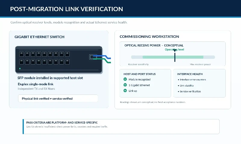 gbic-sfp-migration-link-verification gbic-sfp-migration-link-verification