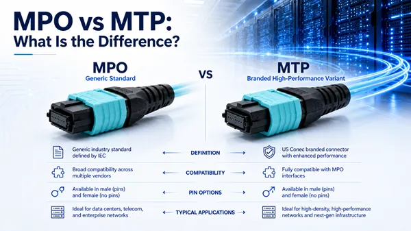 MPO vs MTP What Is the Difference MPO vs MTP What Is the Difference