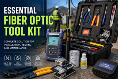 Essential Fiber Optic Tool Kit For Field Technicians