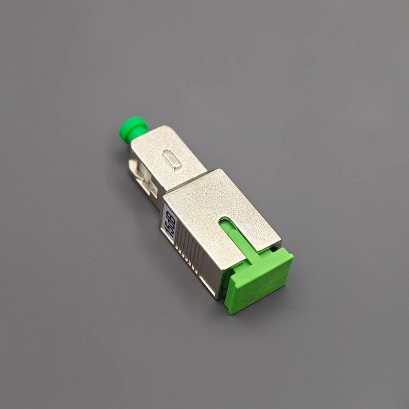 SC/APC Male-Female Fixed Fiber Optic Attenuator