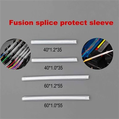 Fiber Optic Fusion Splice Protection Sleeves