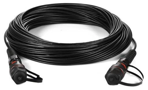 Customized IP67 Single Mode Waterproof Fiber Optic Patch Cable