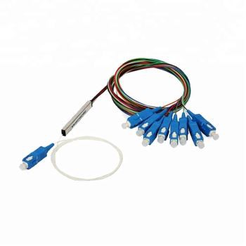 1x8 SC UPC Insertion Module Fiber Optical PLC Splitter.
